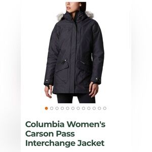 Columbia Women's Dark Gray Carson Pass Jacket